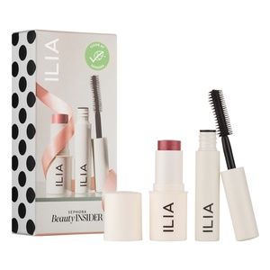 Ilia Makeup Birthday Gift Set Limitless Lash Mascara and multi stick